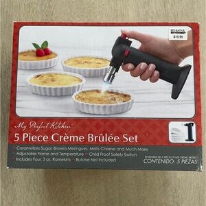 5 Piece Creme Brulee Set
